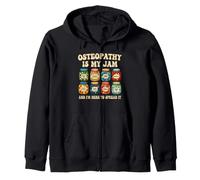 Osteopath Osteopathy Is My Jam Zip Hoodie