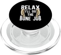 Osteopathy Doctor Design For Chiropractor - Relax I'll Do PopSockets PopGrip for MagSafe