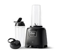 Oster Personal Blender for Shakes, Smoothies, and Single Serve Portable Cups with 2 20-ounce On-the-Go Spill Proof Cups and Lids, BPA-Free & Dishwasher-Safe, Black