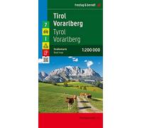 Osterreich 2000: Tirol-Vorarlberg Map Sheet 7 (Country Road & Touring): Toeristische wegenkaart 1:200 000