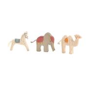 Ostheimer 66540 Set of 3 Animals of the Three Kings for Wooden Nativity Scene