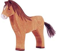 Ostheimer Wooden Toy Horse Brown - Family and Farm Series, Riding Farm