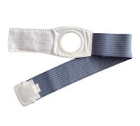 Ostomy Belts, Adjustable Ostomy Support Belt with 2.8in Opening, High-Elastic Abdominal Band, Reduces Parastomal Hernias(Large)