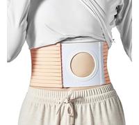 Ostomy Belts for Men/Women, Adjustable Ostomy Support Belt, Post-Surgery Comfort Stoma Supplies Preventing The Stoma Hernia, All-Season Fit(Medium)
