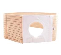 Ostomy Belts for Men Women, Elastic Ostomy Support Belt, Post-Surgery Comfort Abdominal Binder, Adjastable Hole (2.9-3.3in), Reinforce The Stoma Bags(Medium)