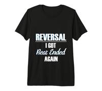 Ostomy Reversal I Got Rear Ended Again Funny Surgery Stoma Premium T-Shirt