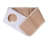 Ostomy Support Belt, Adjustable Colostomy Belt, Post-Operative Care Elastic Abdominal Binder, Preventing The Stoma Hernia and Reinforce Ostomy Bag(Large)