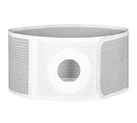 Ostomy Support Belt, Breathable Ostomy Belts, Hole 2.4-3.5 in Cuttable, Adjustable Abdominal Binder, Post Operative Care After Surgery(Large)