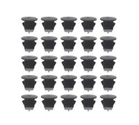 OSTREY Car trim clips 25PCS/Set Car Tailgate Boot Lid Trunk Lining Clamp Clips Fastener Retainers For Volvo For S40 2004-2011 2010 2009 2008 2007 2006 2005