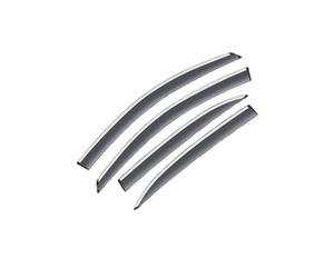 OSTREY Car Window Deflectors for Polestar 2 2021 2022 2023 2024, Side Rain Shield Deflectors Awning Trim Cover Visor Accessories