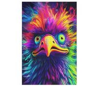 Ostrich 1000 Pieces of Puzzles for Adults And Children - Wooden Puzzles, Stress Relief Games And Unique Gifts 78×53cm