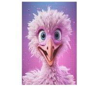 Ostrich Adults Kids Puzzle Jigsaw 1000 Pieces Educational Toy Game Family Decoration (78×53cm)