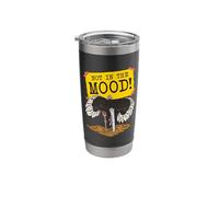 Ostrich Design for Flightless Bird Lover - Not in The Mood Stainless Steel Insulated Tumbler