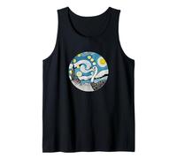 Ostrich Farm Farming Farmer - Van Gogh Starry Night Style Tank Top