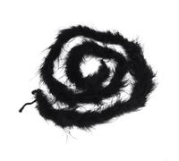 Ostrich Feather Boa 2M Elegant Scarf for Burlesque & Flapper Styles - for Premium for Costume Accessory Home Decoration Red(Black)