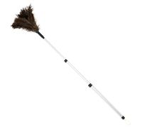 Ostrich Feather Dusters,Household Dust Removal Tool with 75-135cm Extendable Handle,Feathered Dusters for Cleaning, Lightweight Hand Duster for Office, Home and Car