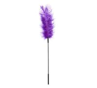 Ostrich Feather Tickler - Purple