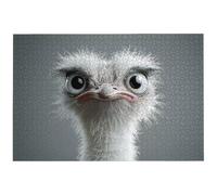 Ostrich Jigsaw Puzzles for Adults 2000, 2000 Piece Jigsaw Puzzles for Adults, 99.5x70.5cm Hard Impossible Wooden Puzzle, Challenging Game for the Whole for Women, Gifts for Men, Theme: (Animal), -6931