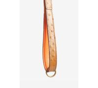 Ostrich Leather Dog Lead Lords & Labradors Light Brown L