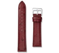 Ostrich Pattern Calf Leather Watch Strap | 18mm 20mm | Black Blue Red Tan | Natural Pattern | Gold & Silver Buckles | Exotic Luxury Vintage Band | Men & Ladies Watchstrap | Spring Bars & Tool Included