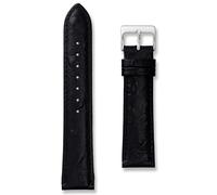 Ostrich Pattern Calf Leather Watch Strap | 18mm 20mm | Black Blue Red Tan | Natural Pattern | Gold & Silver Buckles | Exotic Luxury Vintage Band | Men & Ladies Watchstrap | Spring Bars & Tool Included