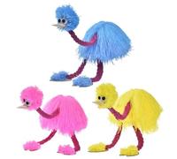 Ostrich Puppet On Strings, Ostrich String Puppet, Handmade Ostrich Marionette Puppets String Doll Realistic Cute Interactive Ostrich Puppet Educational Toys