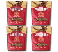 Ostrich with Blackberries Crunchy Dog Treats by Carnilove - 200g x 4 Pack