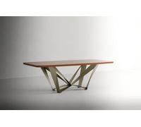 Ostro Fixed Table With Brass Legs From The Lipari Collection