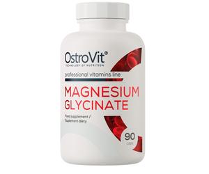 OstroVit Magnesium Glycinate 90 caps - 400mg per 3 caps - Exp. 03/28