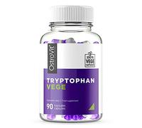 OstroVit Tryptophan VEGE 90 vcaps - Fights Sleepless Nights - Serotonin Booster - Suitable for Vegans and Vegetarians