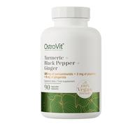 OSTROVIT TURMERIC + BLACK PEPPER + GINGER VEGE immune system support 90 caps