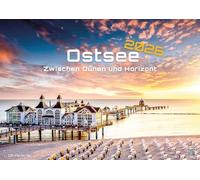 Ostsee - Zwischen Dünen und Horizont - Die Ostsee erleben - 2026 - Kalender DIN A3: Der Wandkalender mit den besten Ostsee-Motiven für alle ... Jahr ... Jahr 2026 im Format DIN A3 (ca. 42 x 30 cm)!