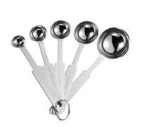OstWony 4PCS Measuring Spoons Set, Includes 1/4 tsp, 1/2 tsp, 1 tsp, 1 tbsp, Food Grade Stainless Steel measuring cups, Tablespoon and Teaspoon for Measure Liquid and Dry Ingredients