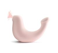 OSUGA Clitoral & G Spot Sucking Vibrator for Women, Dual Stimulation Sex Toy with 3 Sucking Speeds 7 Vibration Modes, Quiet Waterproof Vagina Nipple Clit Stimulator for Women & Couple (Cherry Pink)
