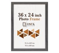 OSUK 36x24 Inch Grey Picture frames photo frame (61x91.5cm)