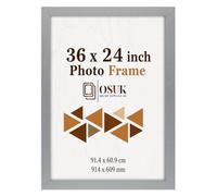 OSUK 36x24 Inch Silver Picture frames photo frame (61x91.5cm)