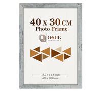OSUK Rustic Grey Picture Frame 40 x 30cm Photo Frames For Wall Art