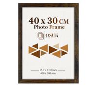 OSUK Rustic Picture Frame 40 x 30cm Photo Frames For Wall Art