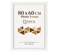 OSUK White Poster Frames 80 X 60cm Picture Frame Photo Frame Wall