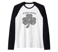 O'sullivan Family Last Name Irish Ireland Celtic Raglan Baseball Tee
