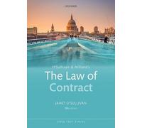 O'Sullivan & Hilliard's The Law of Contract (Core Texts Series)