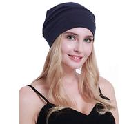 osvyo Cotton Chemo Hats Soft Caps Cancer Headwear for Women Hair Loss Sealed Packaging, Royal Blue, One Size Fits All