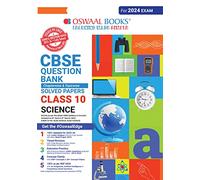 Oswaal Cbse Class 10 Science Question Bank 2023-24 Book