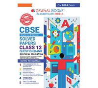 Oswaal CBSE Class 12 Physical Education Question Bank 2023-24 Book