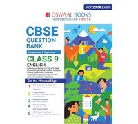 Oswaal CBSE Class 9 English Language and Literature Question Bank (2024 Exam)