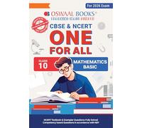 Oswaal CBSE & NCERT One for All Class 10 Mathematics Basic (For 2026 Exam)