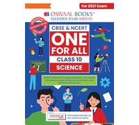 Oswaal CBSE & NCERT One for All Class 10 | Science | Based on Latest Syllabus (April 2026) |NCERT & Competency-based questions| For 2027 Exam | With Oswaal AI
