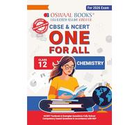 Oswaal CBSE & NCERT One for All Class 12 Chemistry (For 2026 Exam)
