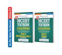 Oswaal CBSE NCERT Textbook Solutions Mathematics Part-1 (Ganita Manjari) & Science (Exploration) Class 9 (Latest NCERT) Set of 2 Books | Revision Notes, Mind Maps, Solved Intext & Exercise Questions
