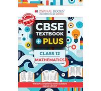 Oswaal CBSE Textbook Plus for Mathematics Class 12 (For 2026 Exam)